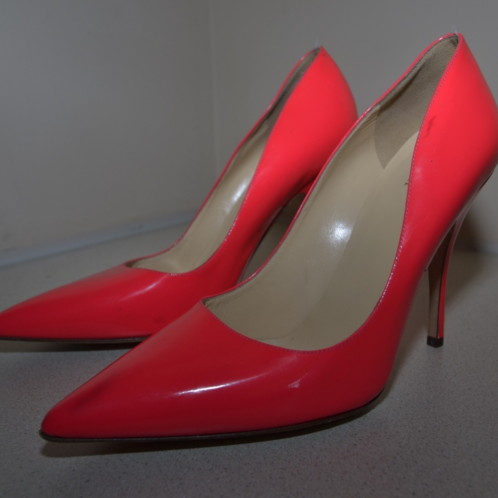 KATE SPADE hot pink heels